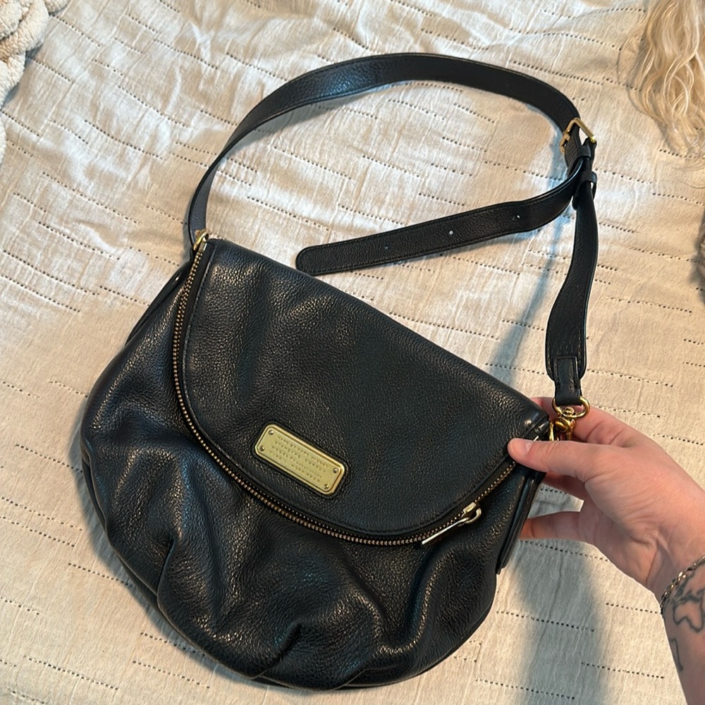 Marc by Marc Jacobs black leather purse